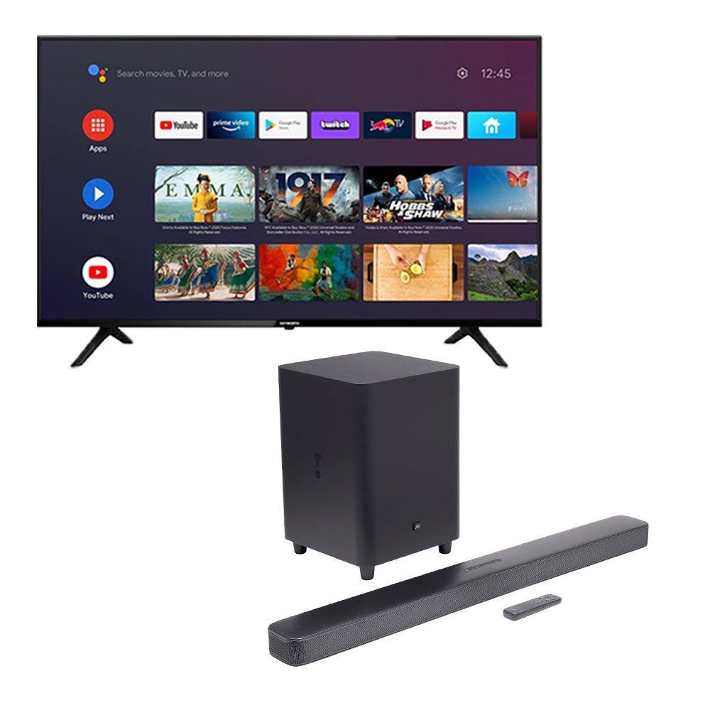 Samsung soundbar best sale searching for tv